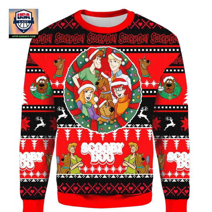 Scooby Doo Characters Ugly 3D Christmas Sweater