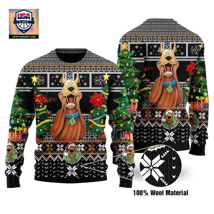 Scooby Doo Christmas Tree Sweater Sweater