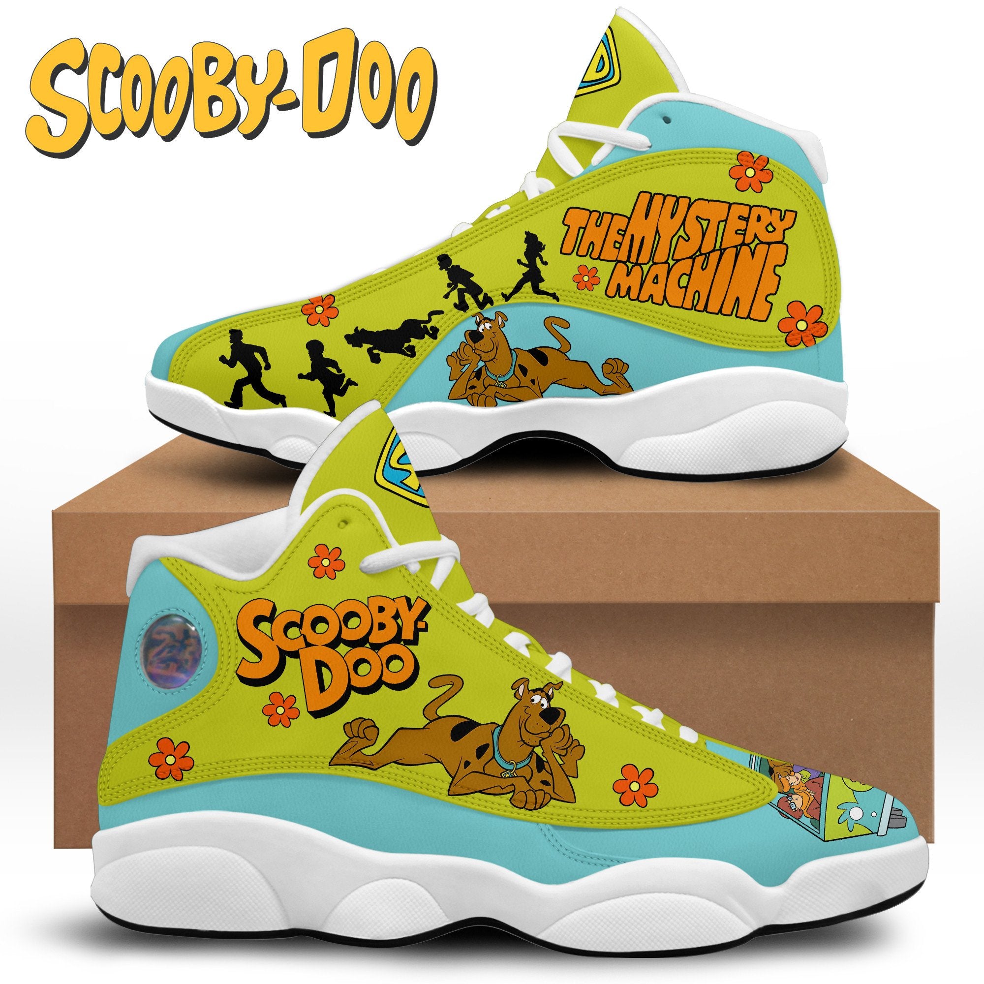 Scooby-Doo JD13 Sneakers Shoes for Men & Women | Stylish Streetwear Shoes