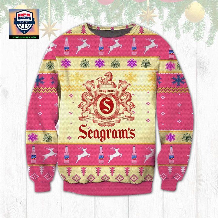 Seagrams Escapes Jamaican Me Happy Christmas Sweater