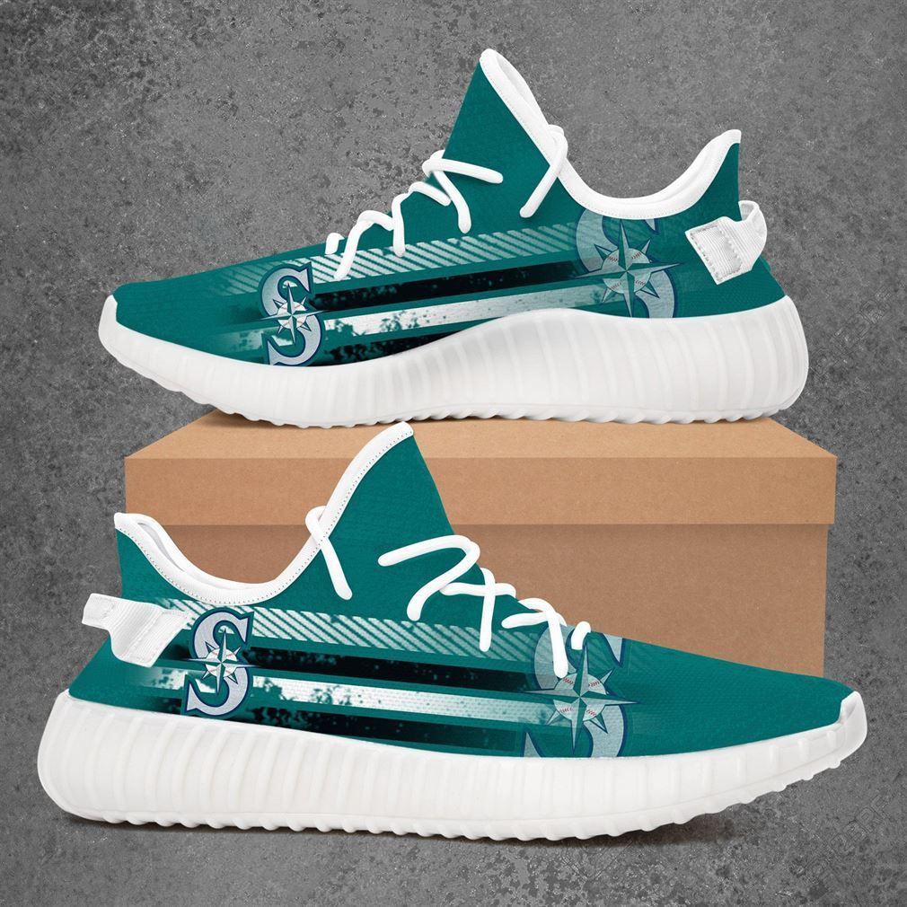 Seattle Mariners Mlb Baseball Sport Shoes Sneakers