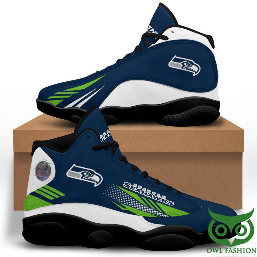Seattle Seahawks JD13 Sneakers Shoes for Men & Women | Custom Fan Gift
