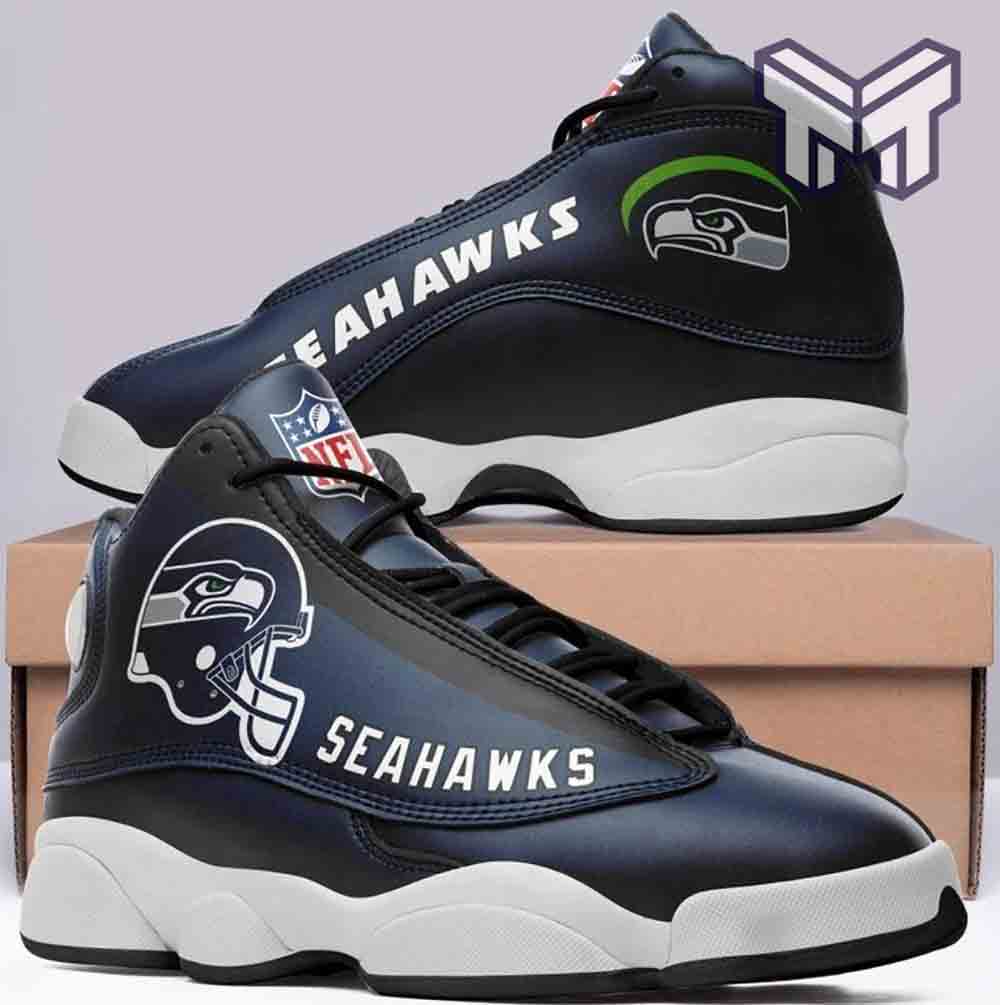 Seattle Seahawks JD13 Sneakers Shoes for Men & Women | Custom Fan Gift