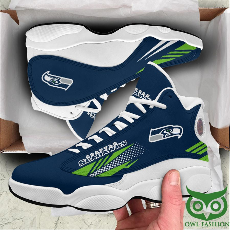 Seattle Seahawks JD13 Sneakers Shoes for Men & Women | Custom Fan Gift