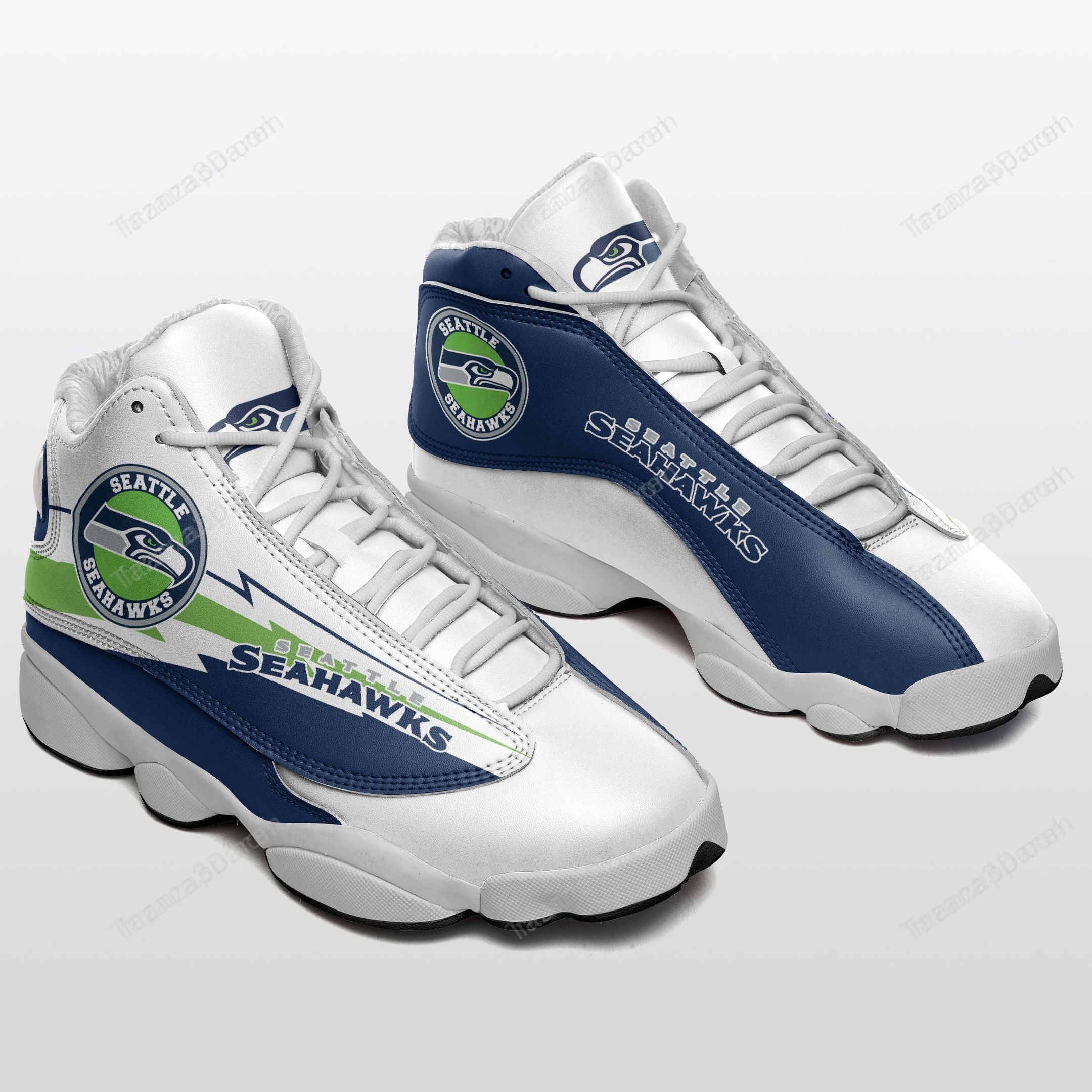 Seattle Seahawks JD13 Sneakers Shoes for Men & Women | Custom Fan Gift