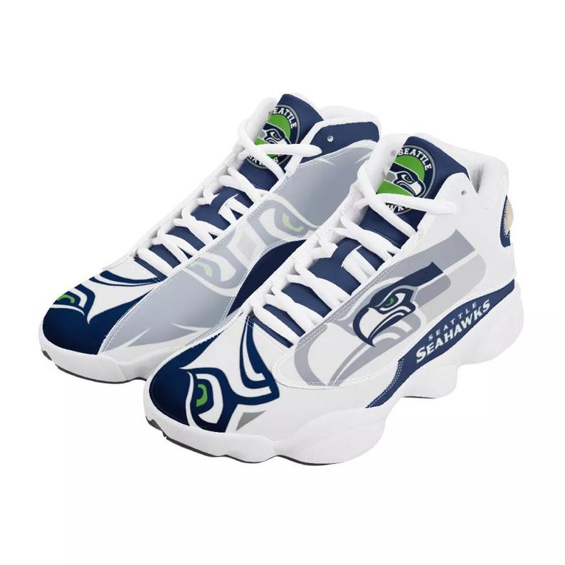 Seattle Seahawks JD13 Sneakers Shoes for Men & Women | Custom Fan Gift