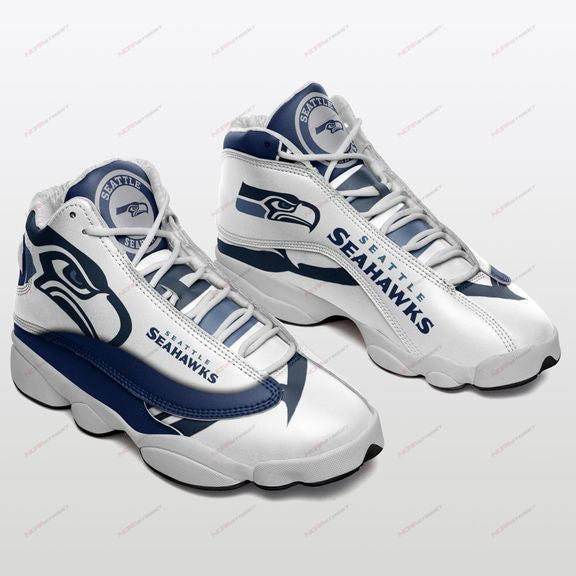 Seattle Seahawks NFL JD13 Sneakers Shoes for Men & Women | Custom Fan Gift
