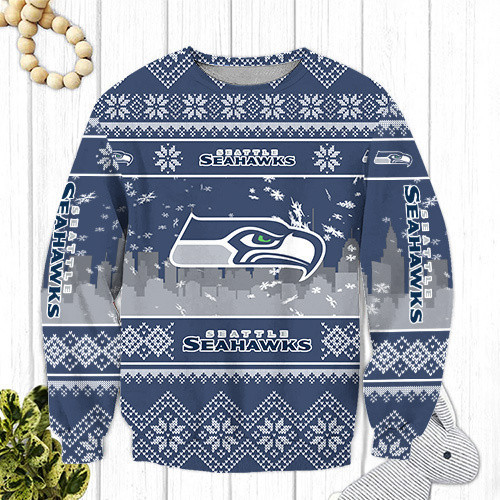 Seattle Seahawks Ugly Christmas Sweater