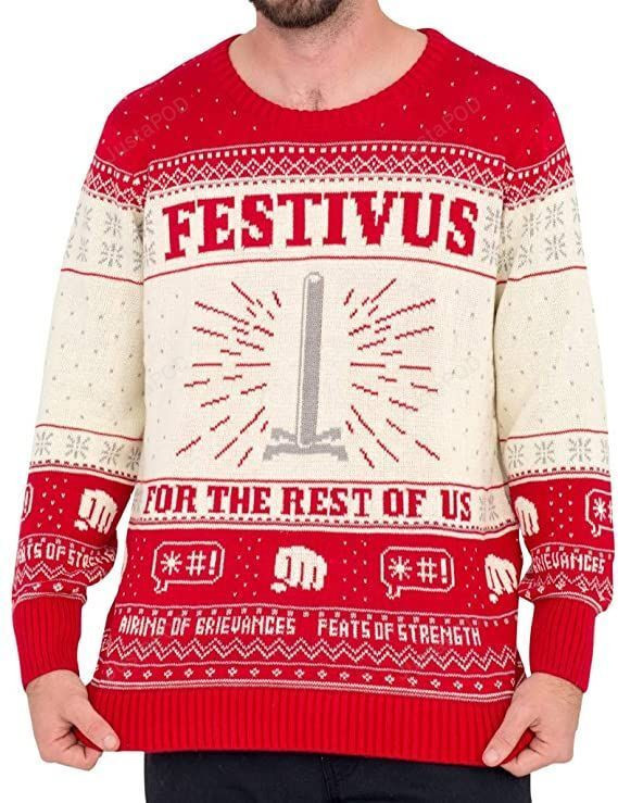 Seinfeld Festivus Ugly Christmas Sweater Perfect Holiday Gift