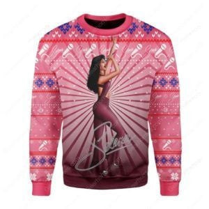 Selena Quintanilla Ugly Christmas Sweater Perfect Holiday Gift
