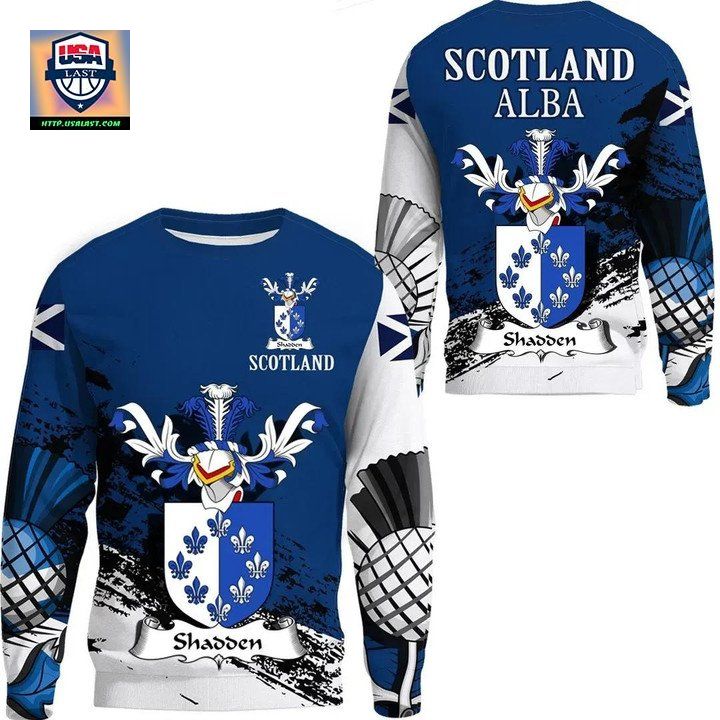 Shadden Scottish Family Crest Scotland Special Sweater 
