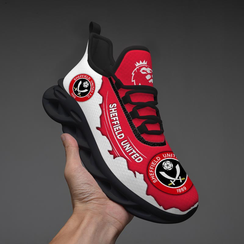 Sheffield United F.C Max Soul Shoes Sneakers for Men And Women – Soccer Fan Shoes, Team Sneakers - Image 4