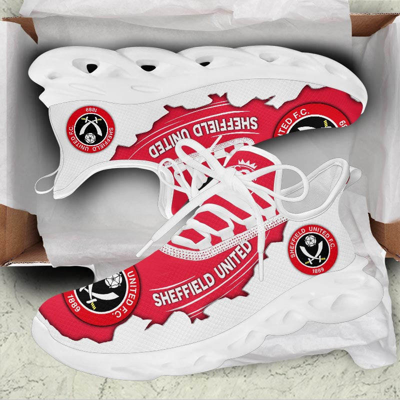 Sheffield United F.C Max Soul Shoes Sneakers for Men And Women – Soccer Fan Shoes, Team Sneakers - Image 3