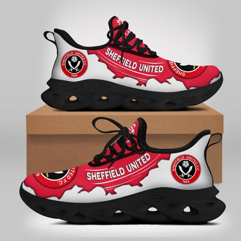 Sheffield United F.C Max Soul Shoes Sneakers for Men And Women – Soccer Fan Shoes, Team Sneakers - Image 5