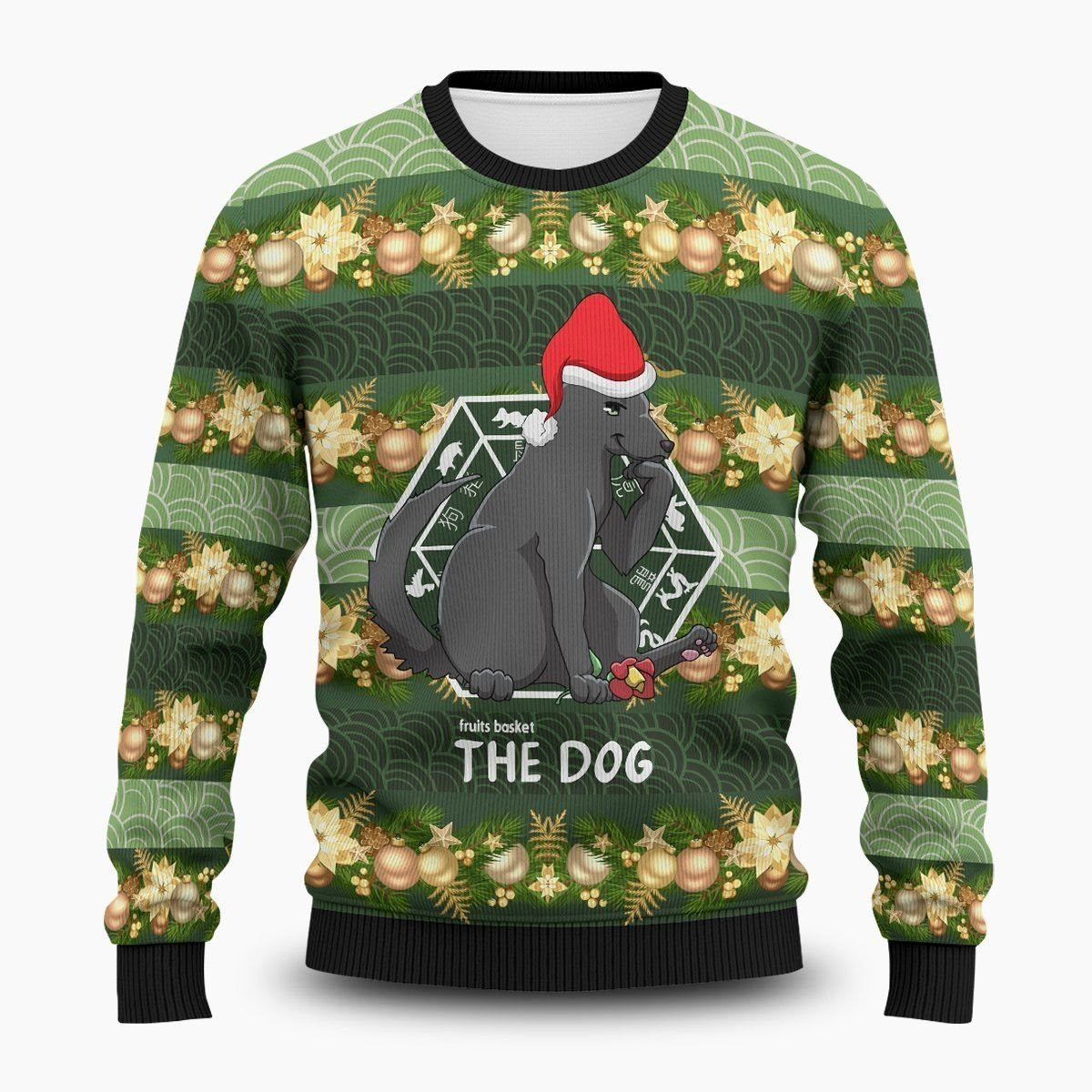 Shigure The Dog Ugly Christmas Sweater,