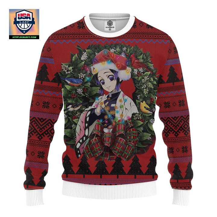 Shinobu Mc Ugly Christmas Sweater Thanksgiving Gift