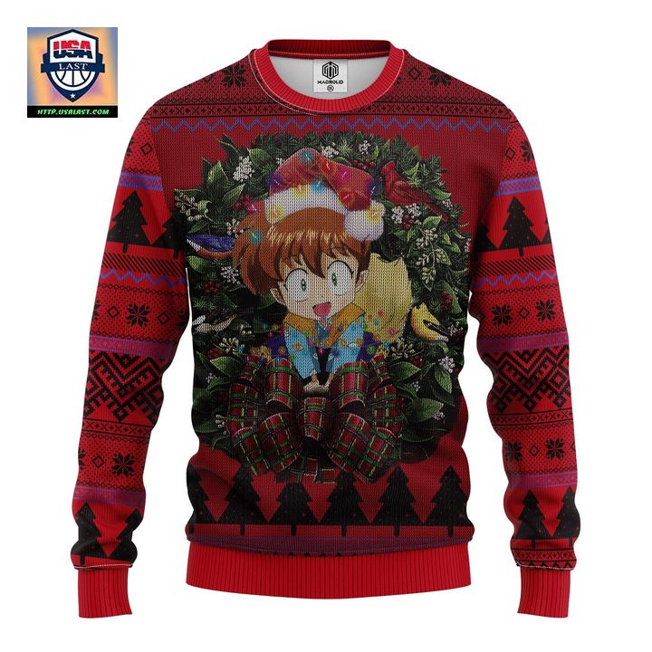 Shippo Inuyasha Mc Ugly Christmas Sweater Thanksgiving Gift