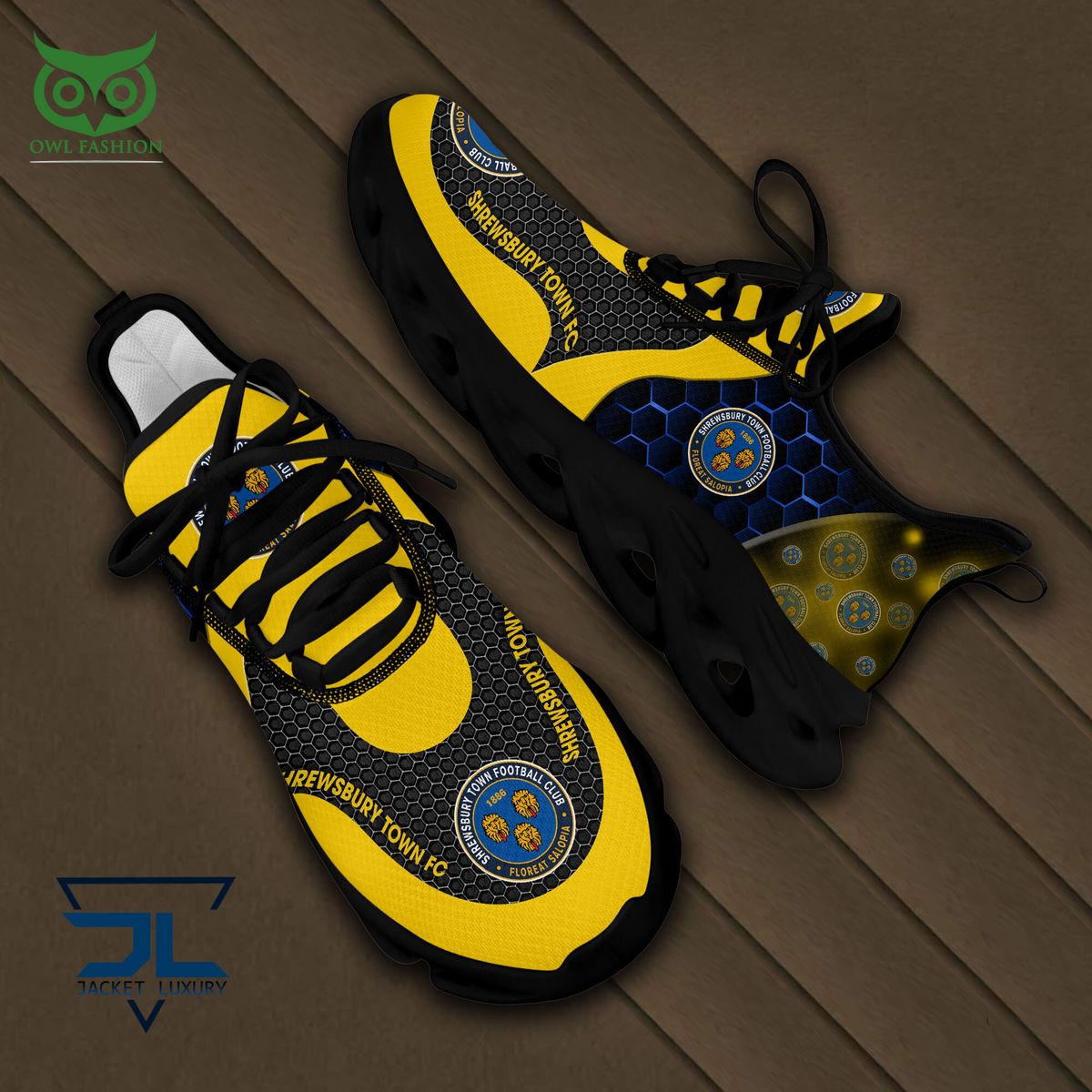 Shrewsbury Town Max Soul Shoes Sneakers for Men And Women – Casual Shoes, Streetwear Shoes