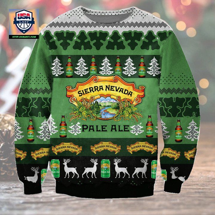 Sierra Nevada Beer Ugly Christmas Sweater