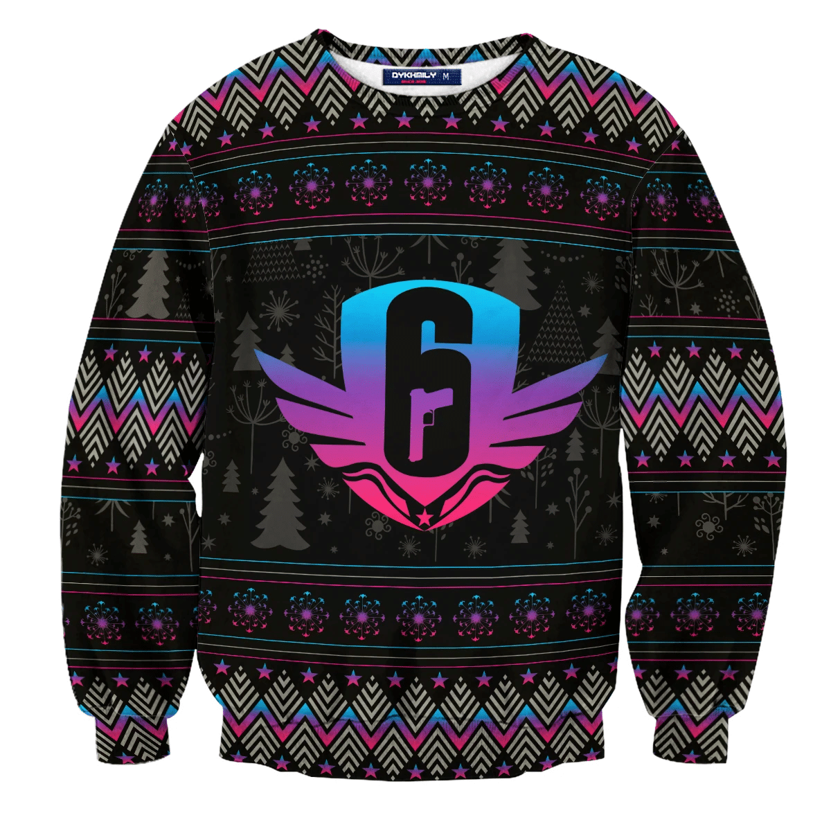 Six Siege Holiday Ugly Christmas Sweater