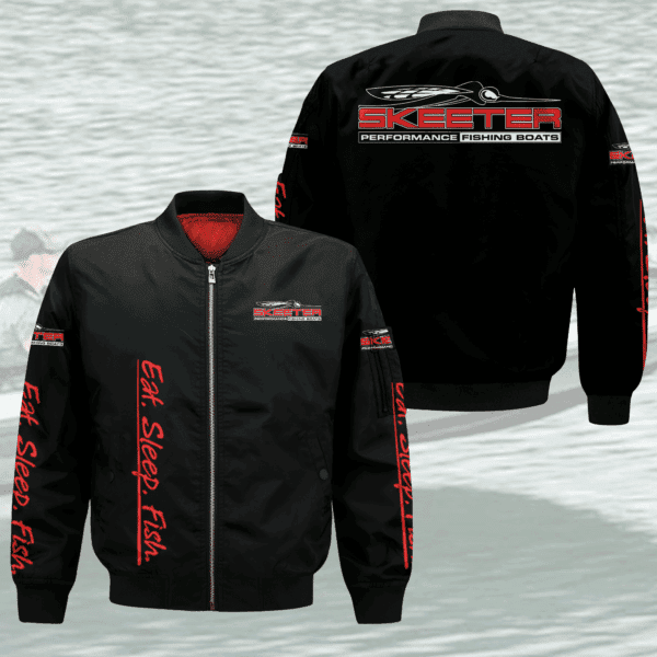 Skeeter Boats Bomber Jacket | Streetwear Jacket for Men & Women | Fan Gift