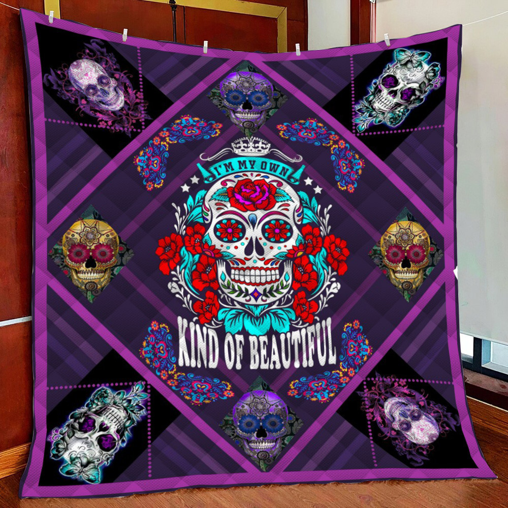 Skull Fleece Blanket Quilt Blanket