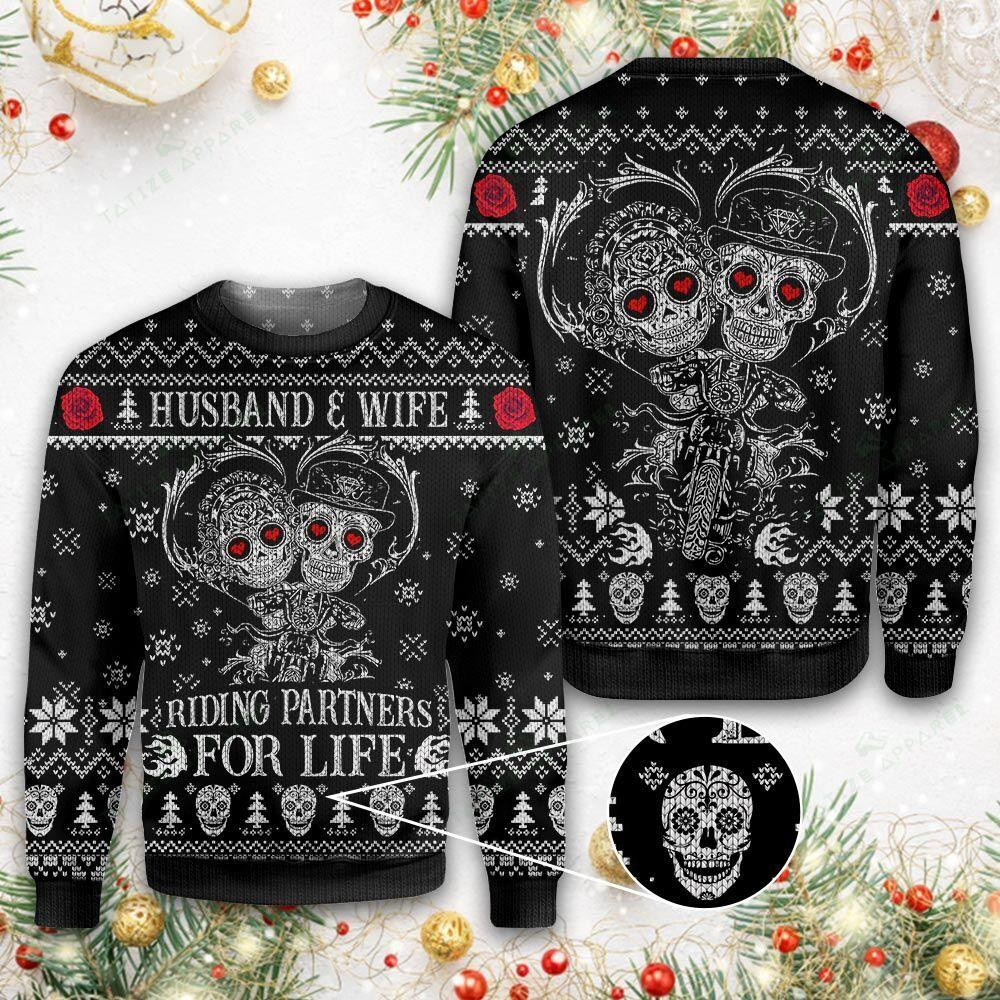 Skull Ugly Christmas Sweater, Perfect Holiday Gift