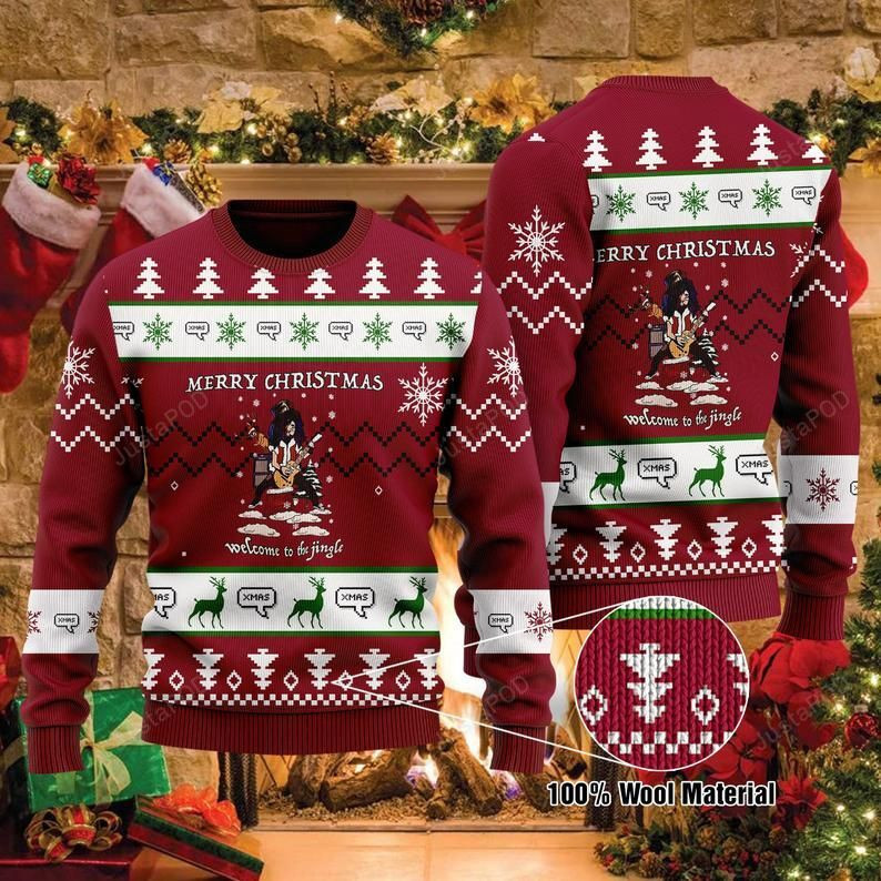 Slash Musician Gun N Rose Christmas For Unisex Ugly Christmas Sweater
