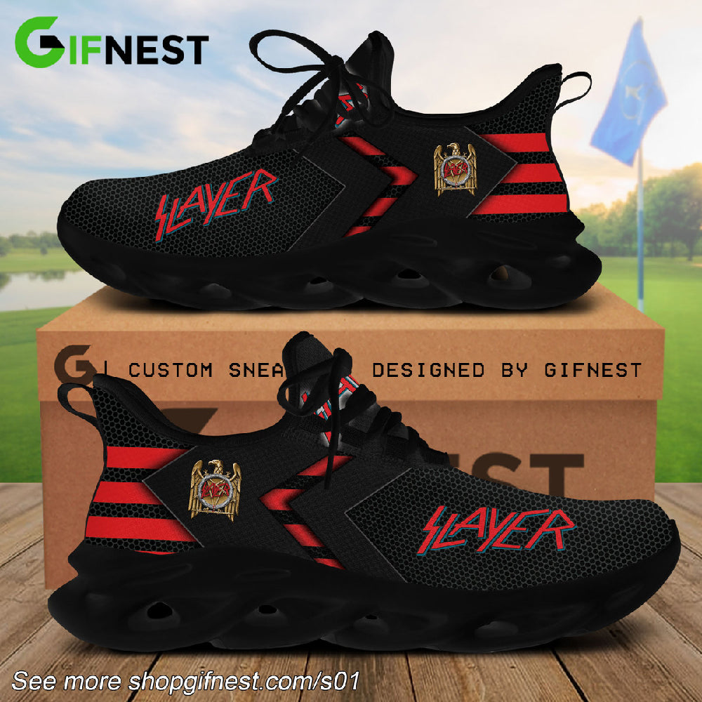 Slayer Max Soul Shoes Sneakers for Men And Women – Metal Fan Shoes, Team Sneakers