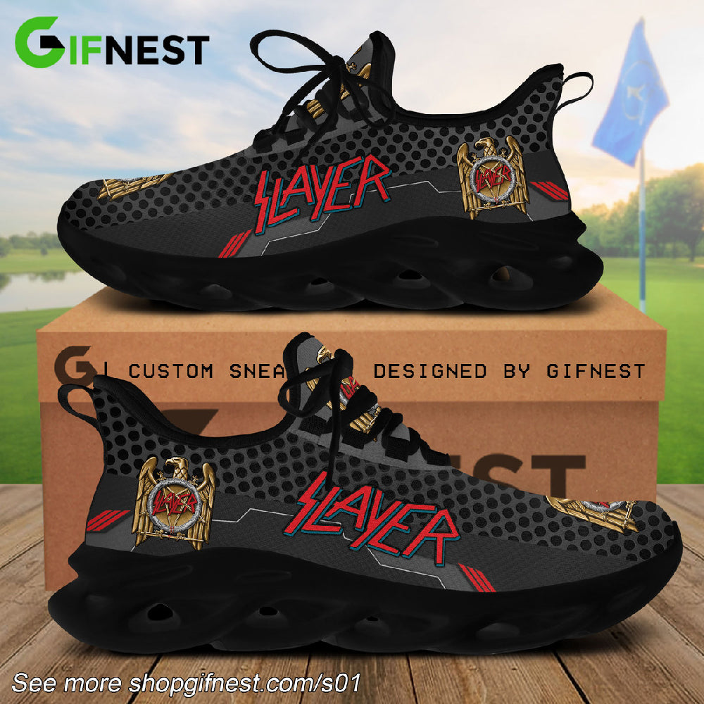 Slayer Max Soul Shoes Sneakers for Men And Women – Metal Fan Shoes, Team Sneakers