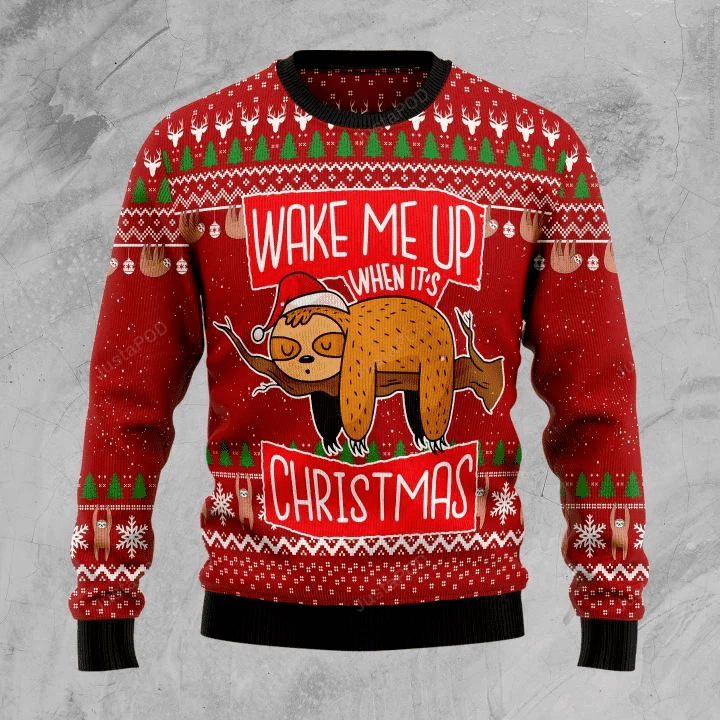 Sloth Its Ugly Christmas Sweater, Perfect Holiday Gift