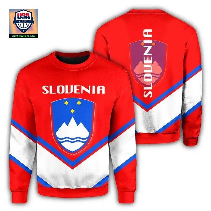 Slovenia Coat Of Arms Sweater Lucian Style J5W