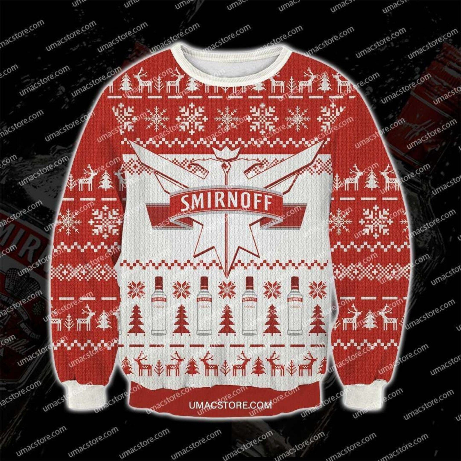 Smirnoff Ugly Christmas Sweater,