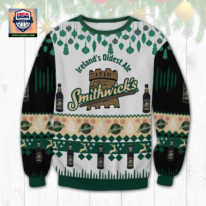Smithwick s Ale Beer Ugly Christmas Sweater