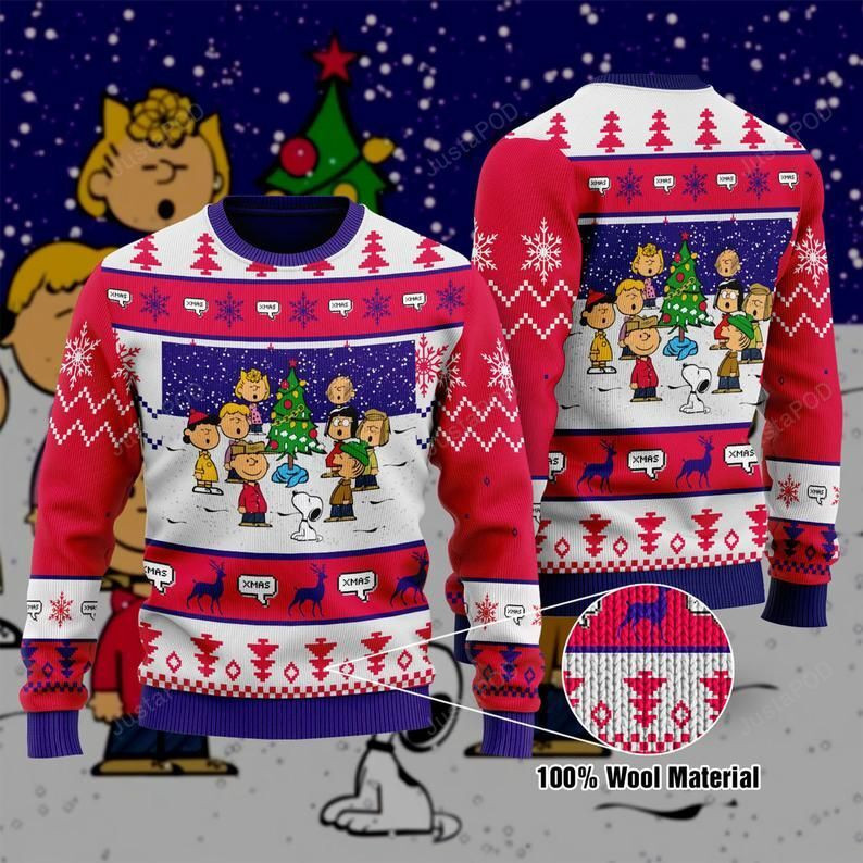Snoopy Christmas Charlie Brown For Unisex Ugly Christmas Sweater,