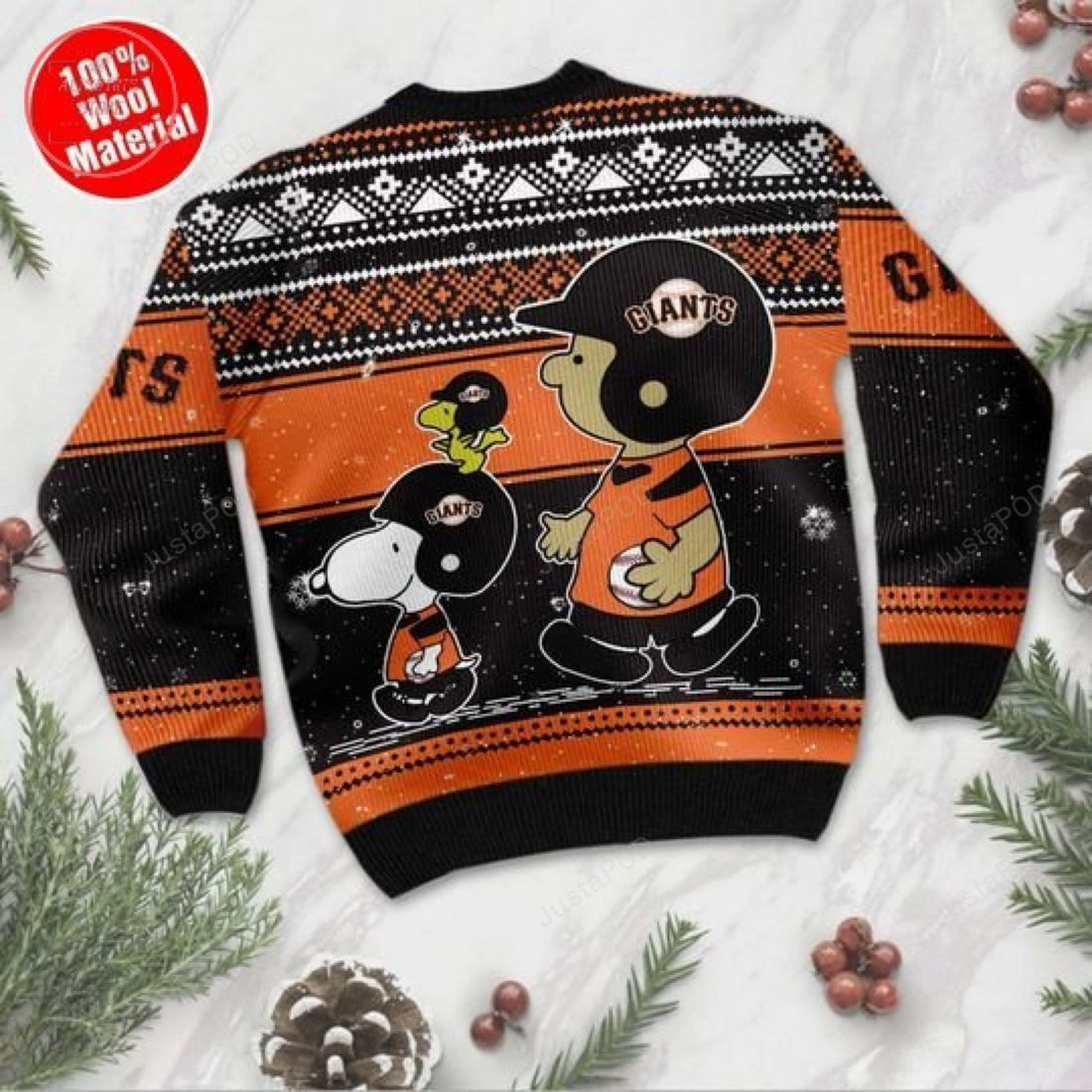 Snoopy San Francisco Giants Ugly Christmas Sweater, Perfect Holiday Gift