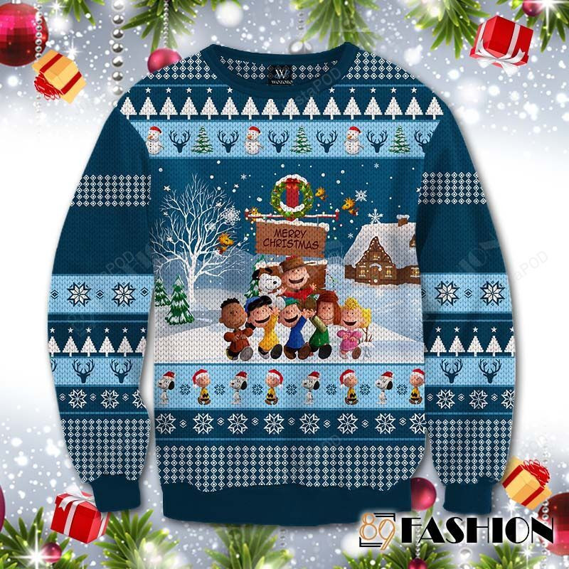 Snoopy Ugly Christmas Sweater, Perfect Holiday Gift
