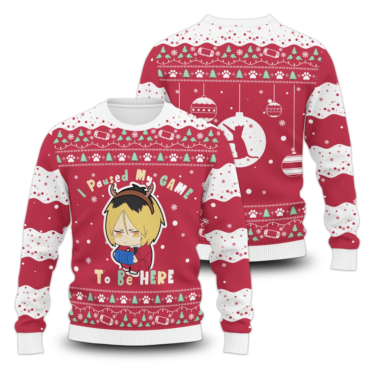 So Kenma Ugly Christmas Sweater