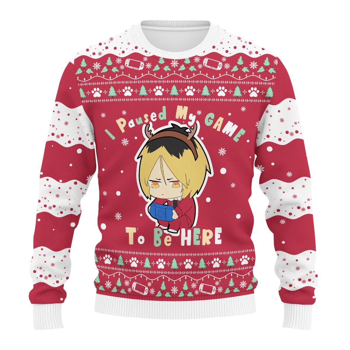 So Kenma Ugly Christmas Sweater - Image 3