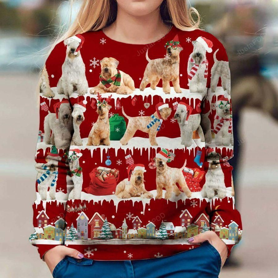 Soft-Coated Wheaten Terrier Ugly Christmas Sweater Perfect Holiday Gift