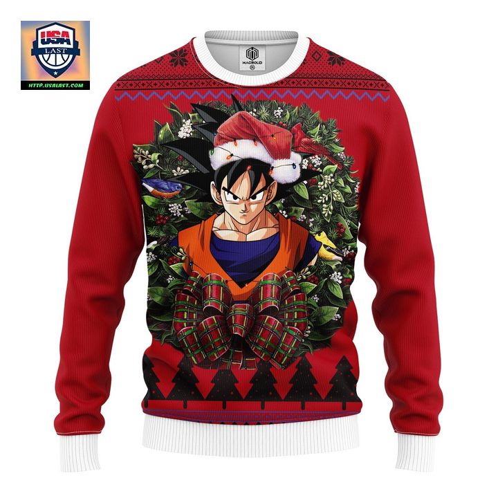 Son Goku Dragon Ball Noel Mc Ugly Christmas Sweater Thanksgiving Gift