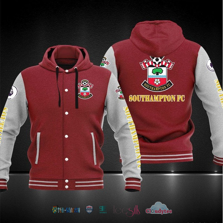 Southampton FC Varsity Baseball Jacket for Men & Women | Soccer Team Fan Gift
