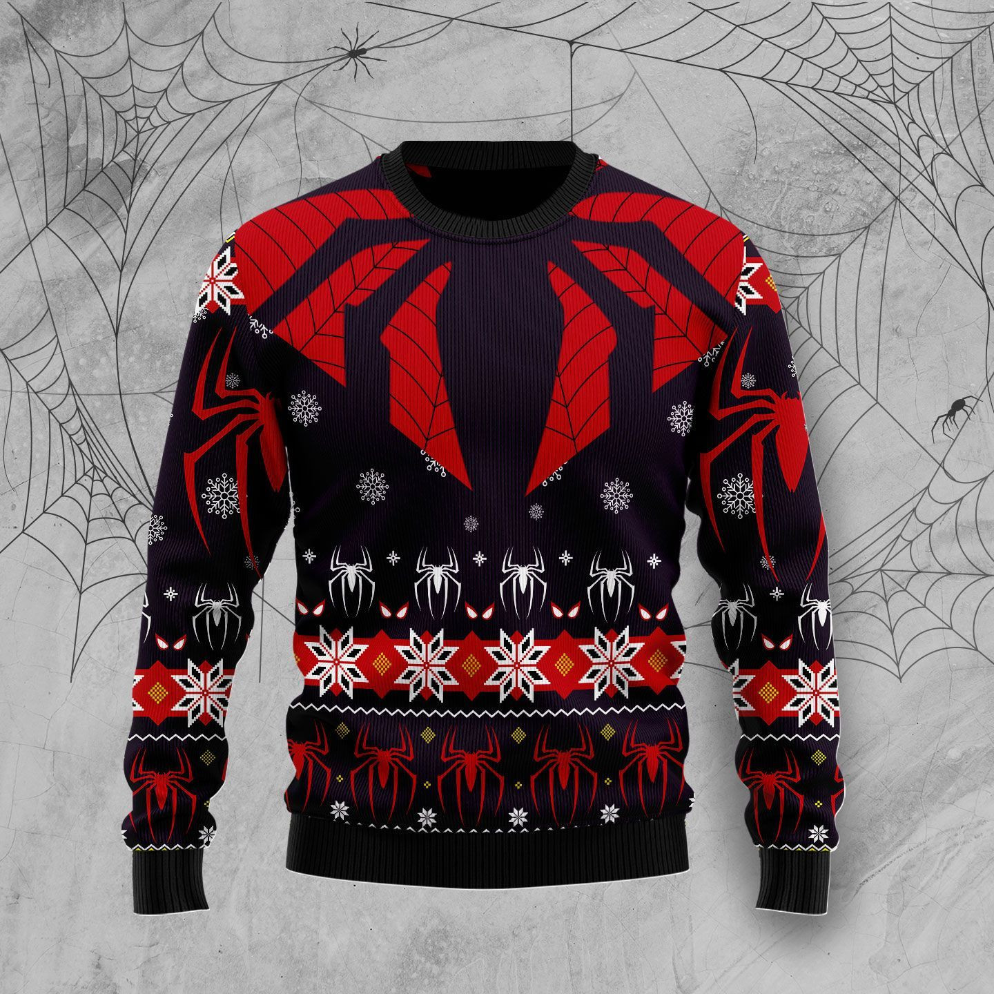 Spider Awesome Ugly Christmas Sweater, Perfect Holiday Gift