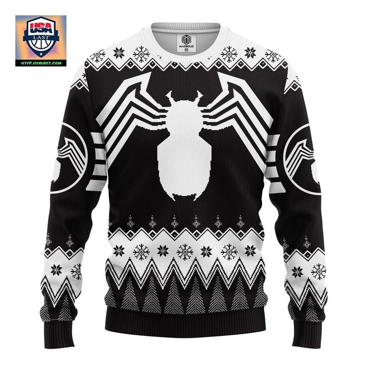 Spider Man Black Ugly Christmas Sweater Amazing Gift Idea Thanksgiving Gift