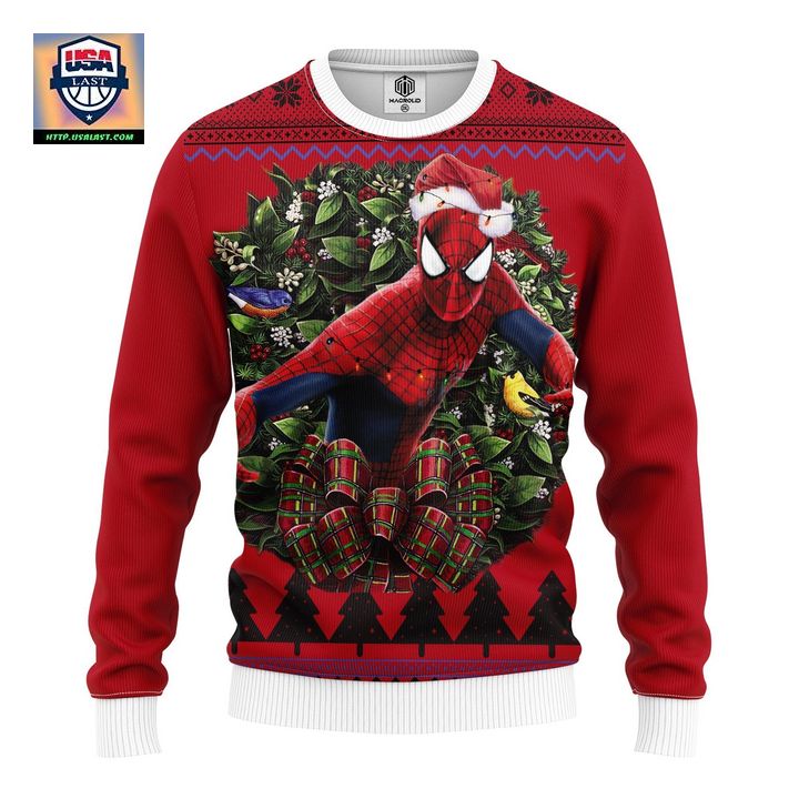 Spider Man Noel Mc Ugly Christmas Sweater Thanksgiving Gift