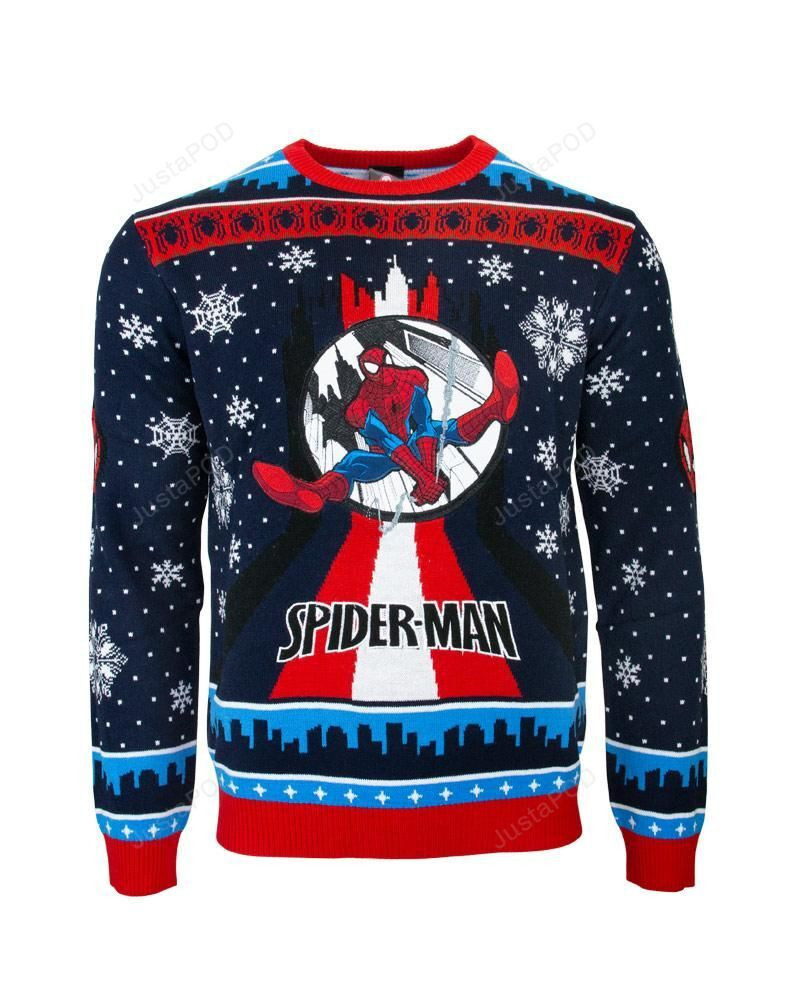 Spider Man Ugly Christmas Sweater Perfect Holiday Gift
