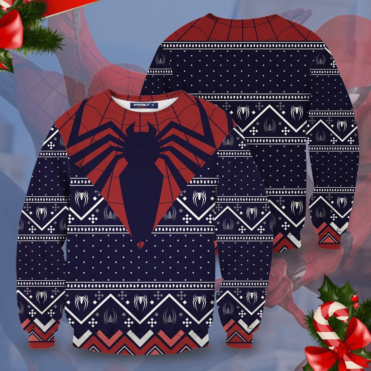Spider Sense Ugly Christmas Sweater