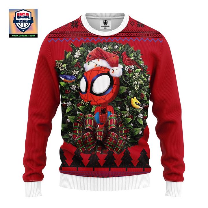 Spiderman Noel Mc Ugly Christmas Sweater Thanksgiving Gift
