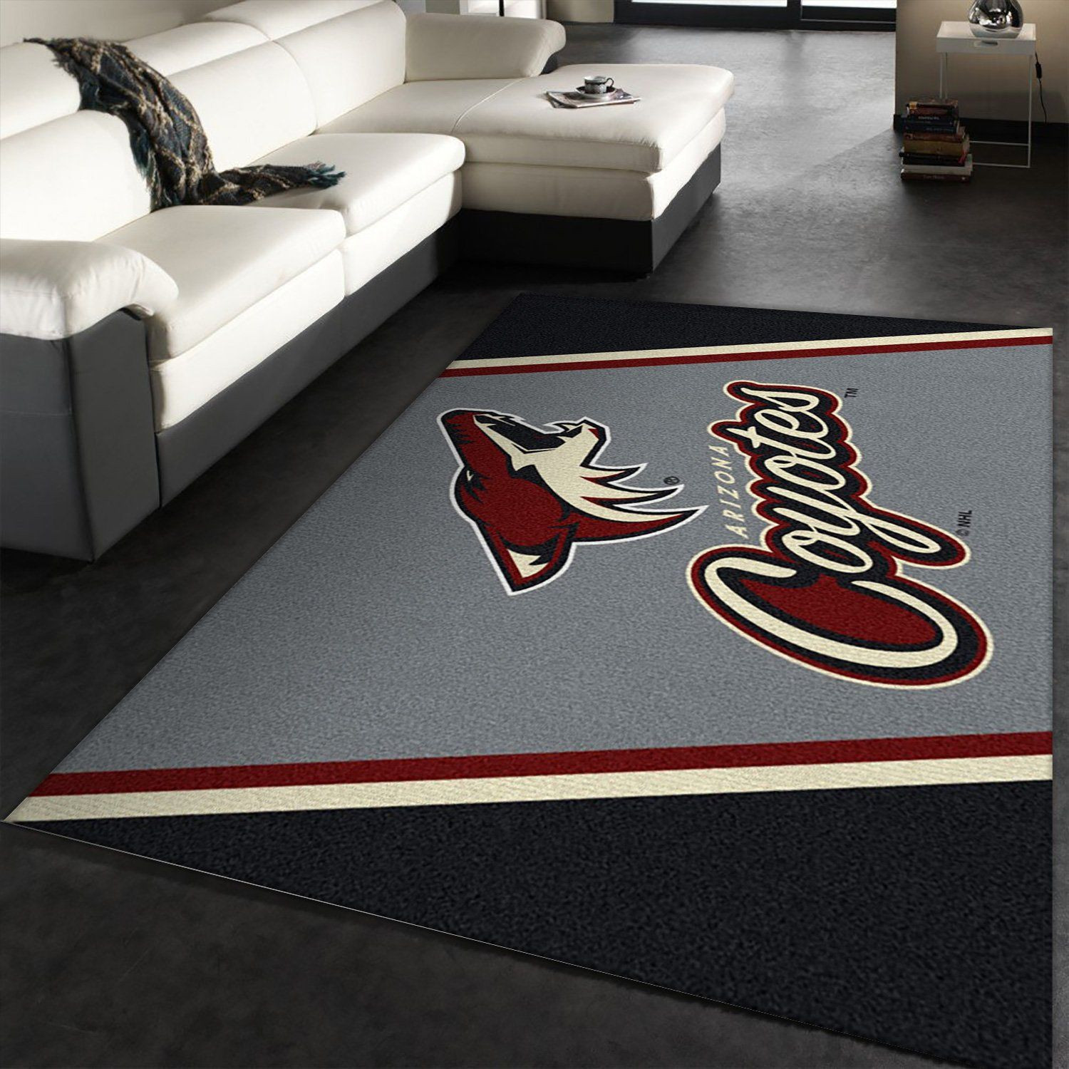 Spirit Phoenix Coyotes Rectangle Area Rug – Full Print Carpet For Living Room & Bedroom Home Decor