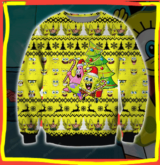 Spongebob Ugly Christmas Sweater,